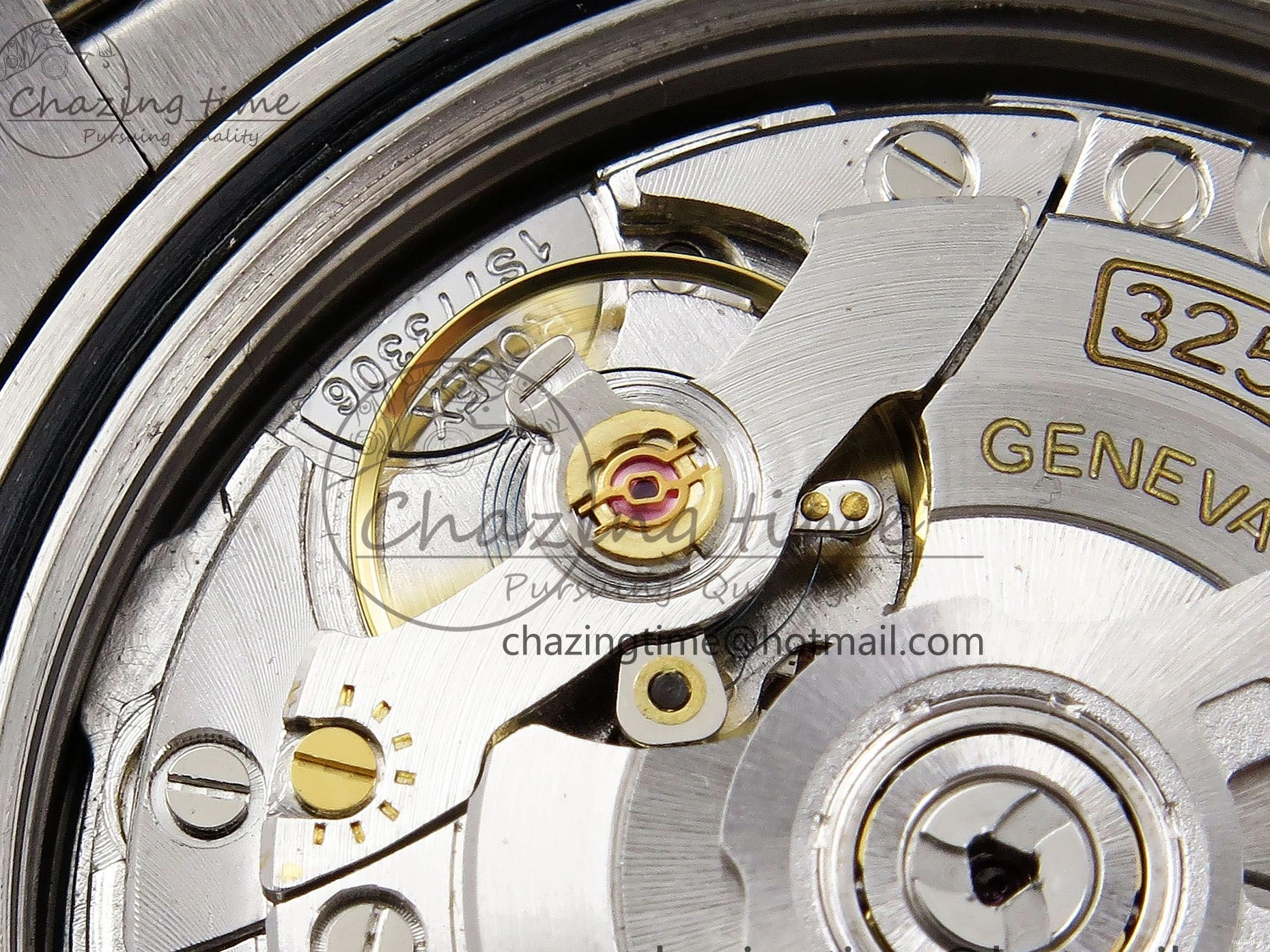 904L VR3255 DayDate SS President Green on Steel (Gain 40 Arabic Dial Weight) JDF Bracelet V3 0304